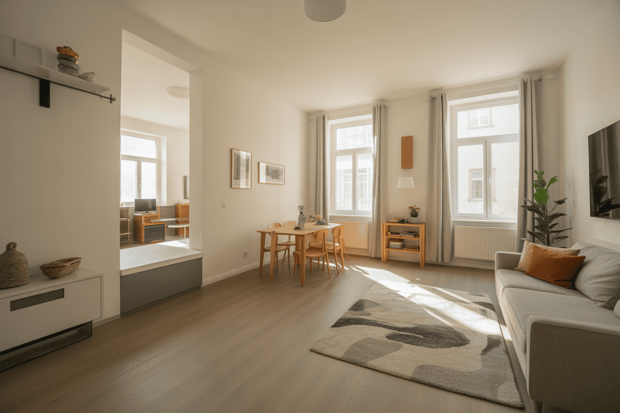 RAUMSCHMIDE GmbH, Monteurwohnung, Wohnen auf Zeit, Arbeiterunterkunft